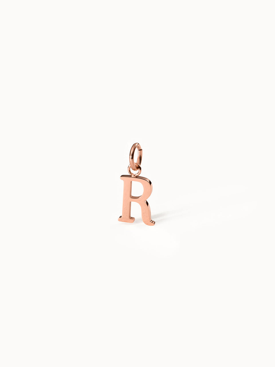 Roségoldener Buchstaben-Anhänger 