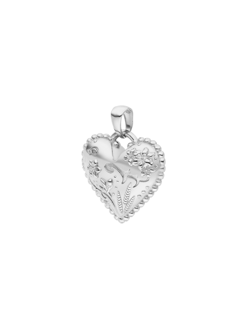 Vintage Love Heart Charm