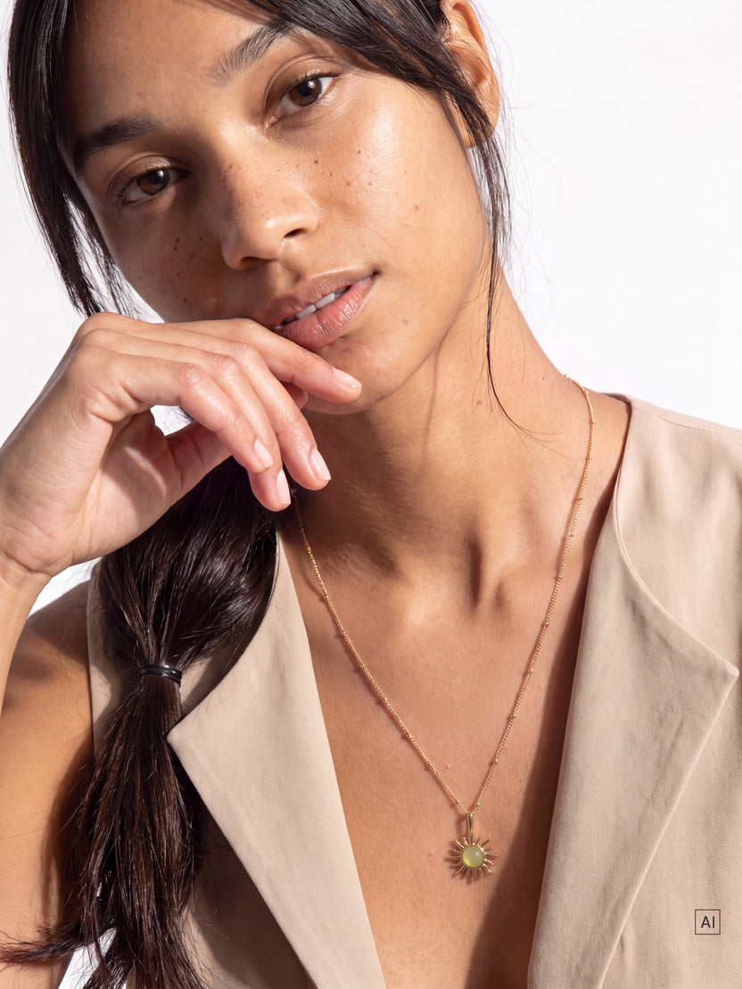 Sun Peridot Kette