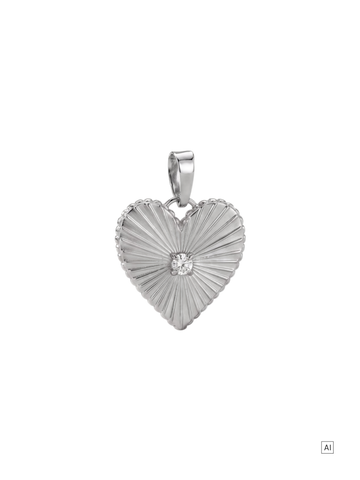 Shining Heart Charm