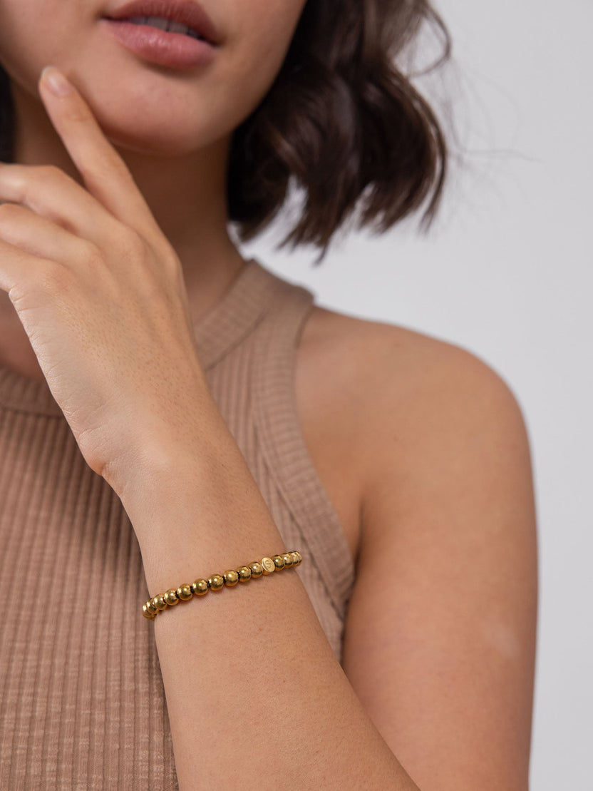 Letter S Armband