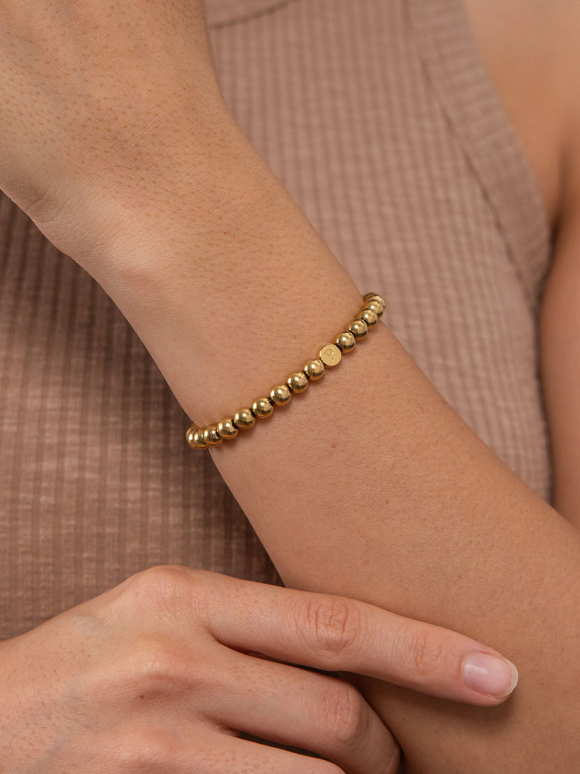 Letter P Armband