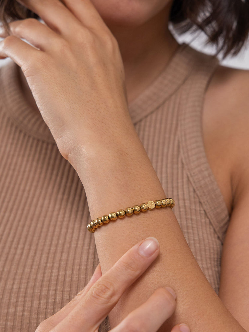 Letter M Armband