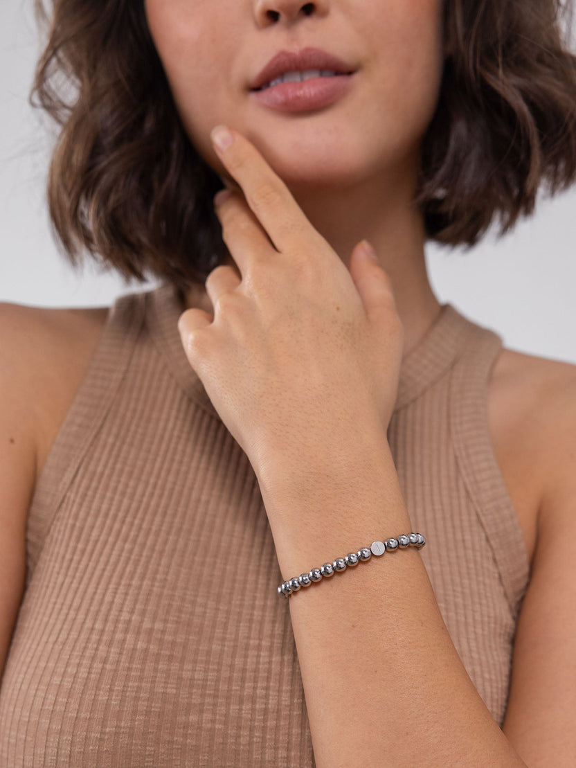 Letter I Armband