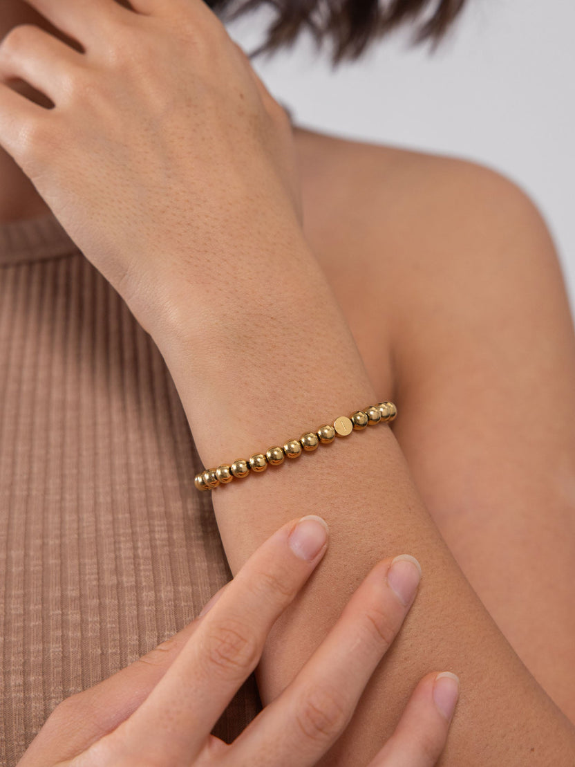 Letter I Armband