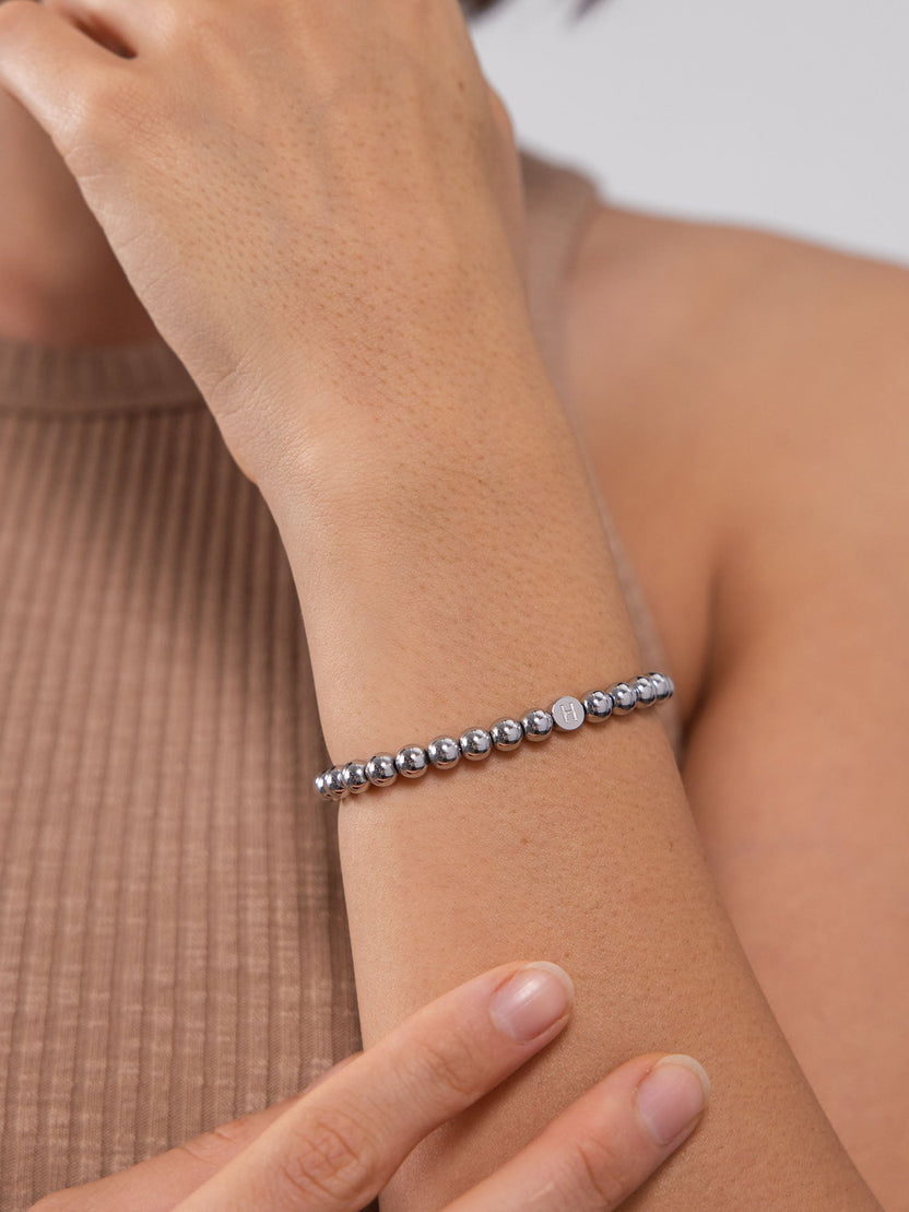 Letter H Armband
