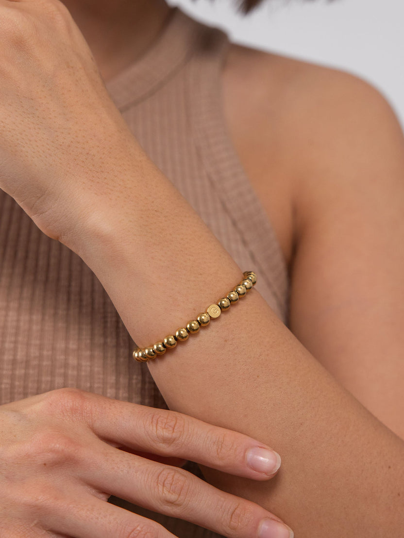 Letter G Armband