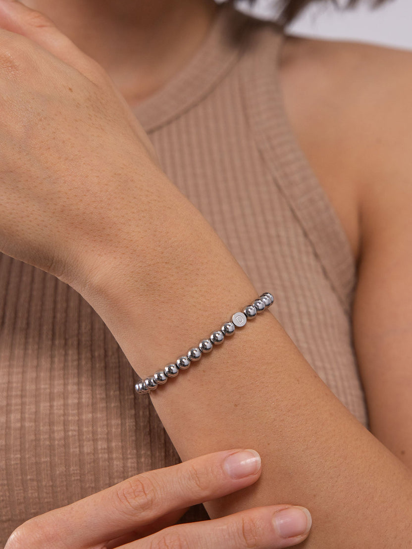 Letter D Armband
