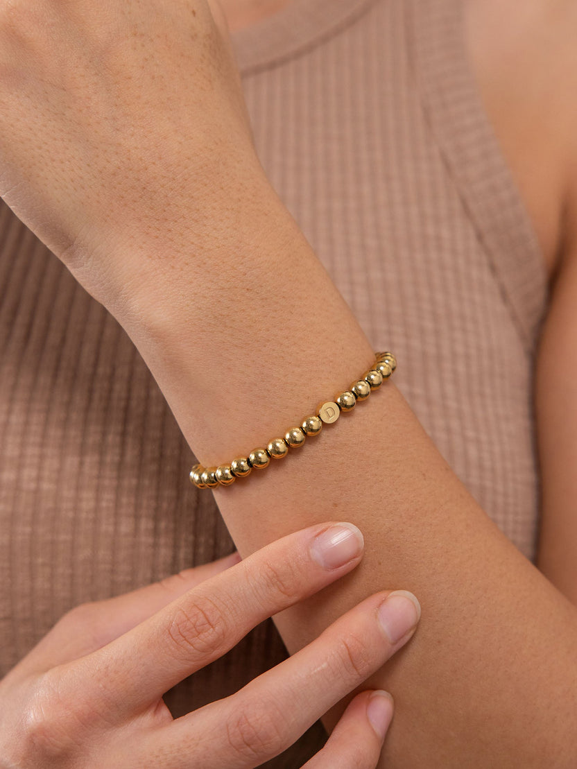 Letter D Armband