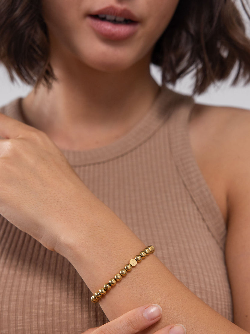Letter D Armband