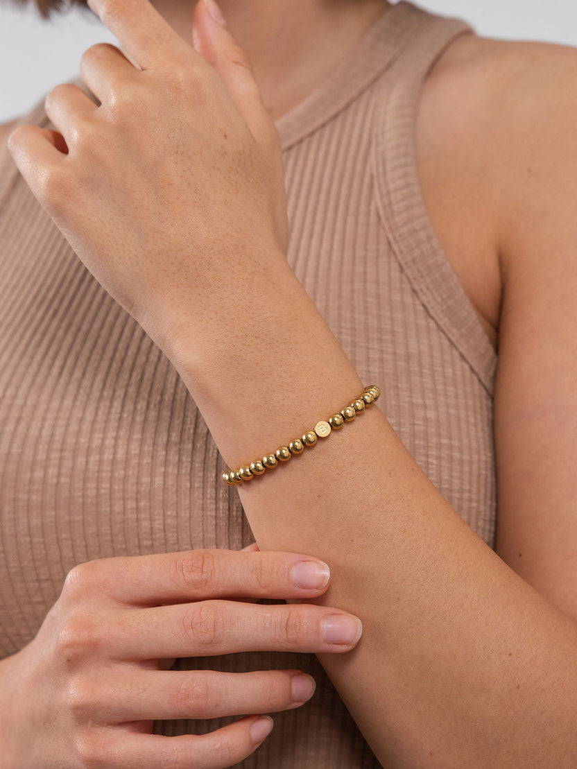 Letter B Armband