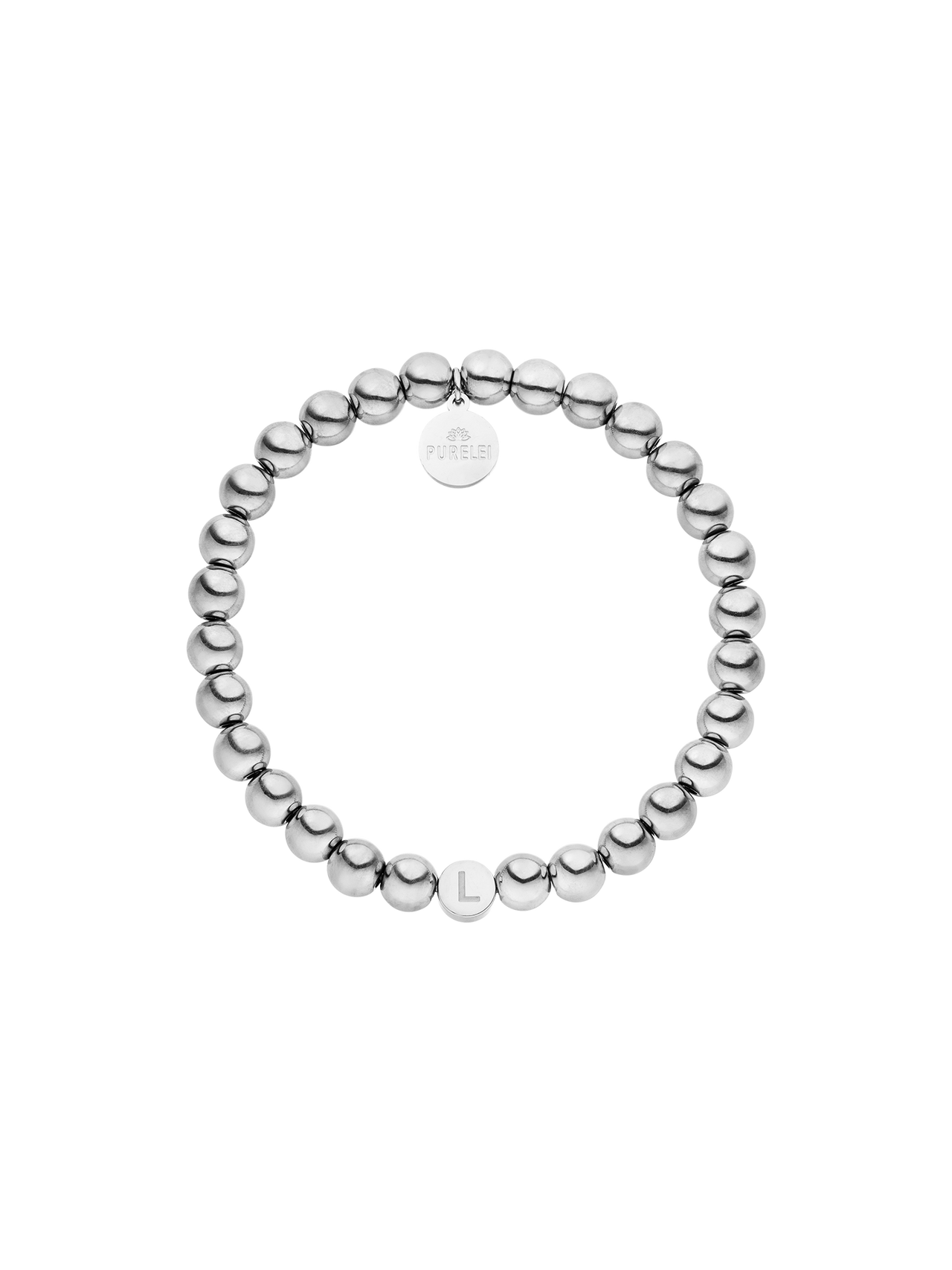 Letter L Armband