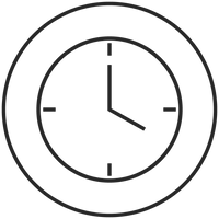 Minimalistische Uhr mit klaren Linien, PURELEI inspiriert, zeitloses Design.