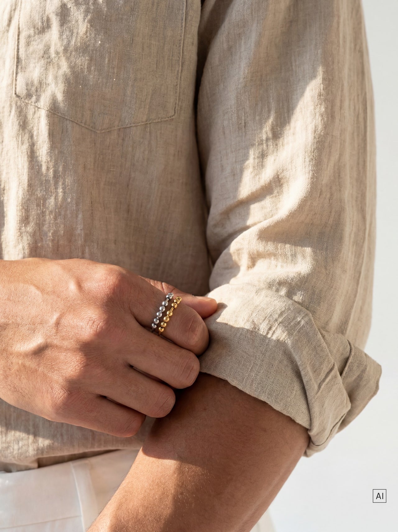 Shade Anxiety Ring Set