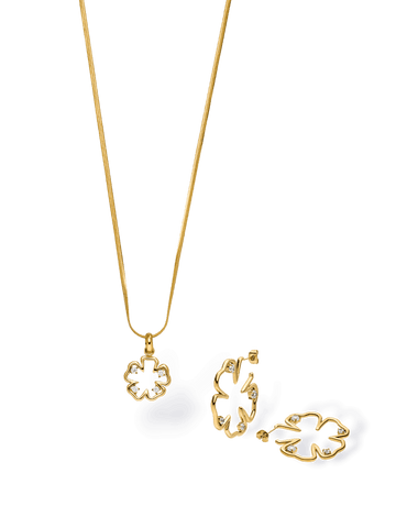 Jewelry Box Hibiscus Set