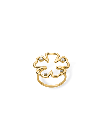 Jewelry Box Hibiscus Ring