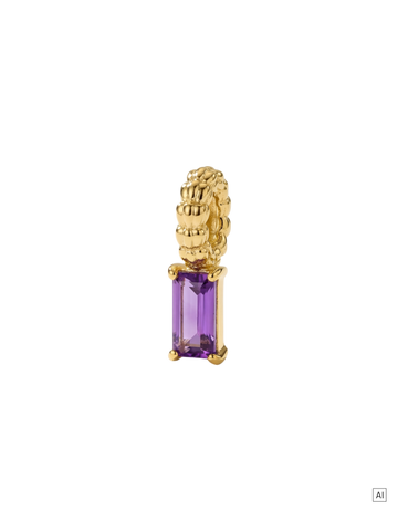 LEI Geburtsstein Charm Februar Amethyst