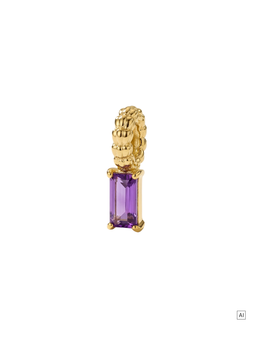 LEI Geburtsstein Charm Februar Amethyst