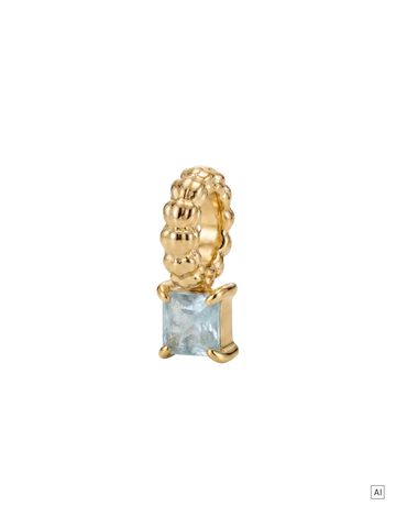 LEI Geburtsstein Charm März Aquamarin