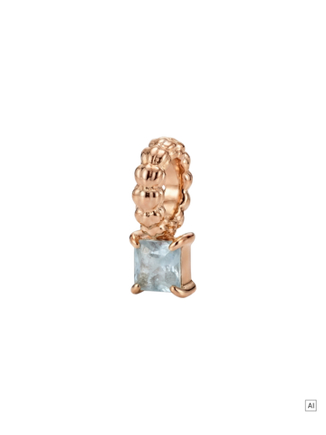 LEI Geburtsstein Charm März Aquamarin
