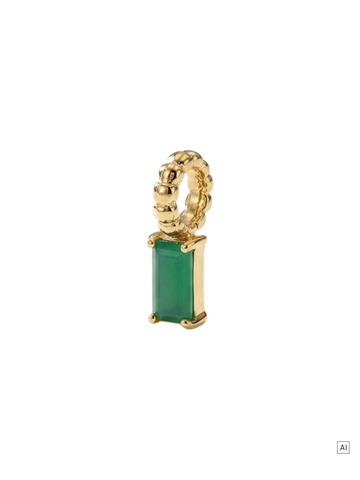 LEI Geburtsstein Charm Mai Chrysopras