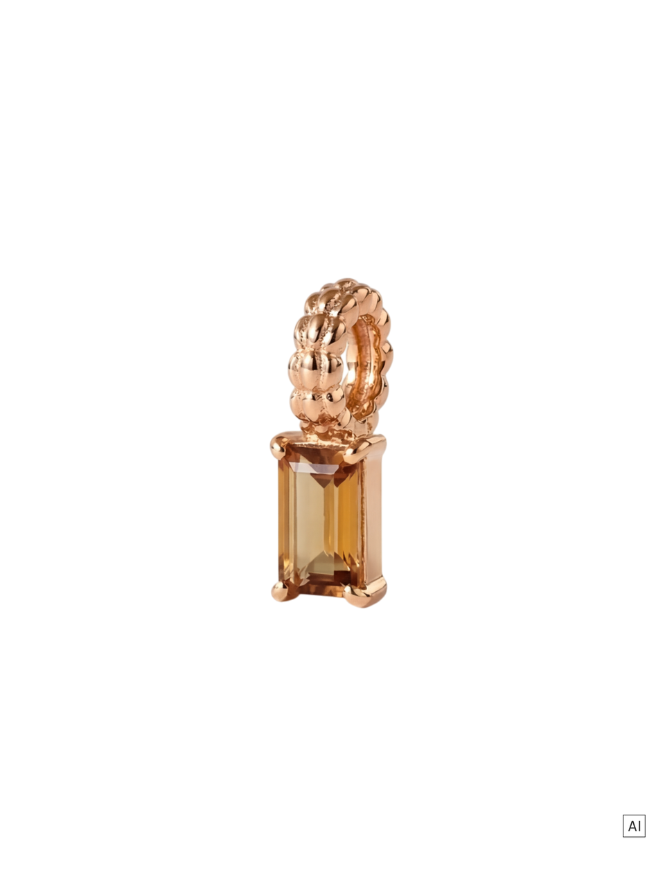 LEI Geburtsstein Charm November Citrin