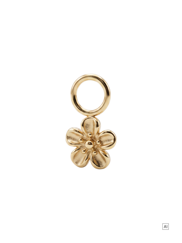 Kirschblüte Ohrring-Charm 
- Geburtsblume März