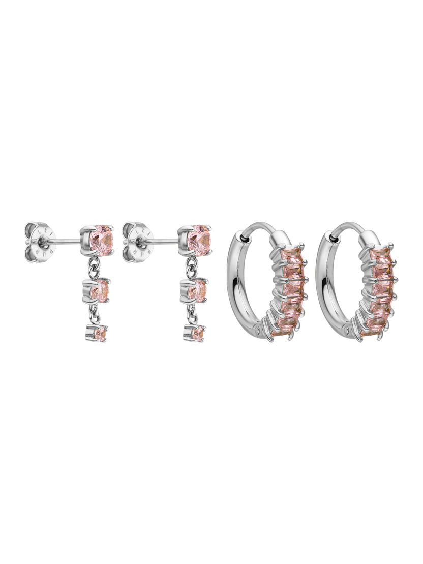 Blush Glow Ohrring Set