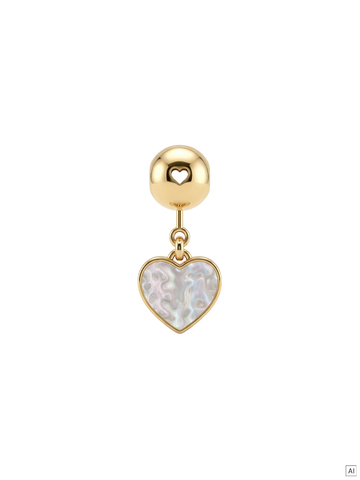 LEI Ocean Heart Charm