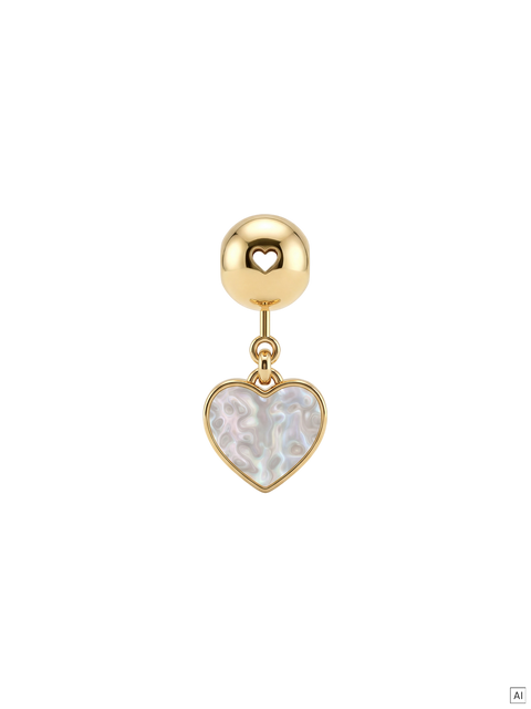 LEI Ocean Heart Charm