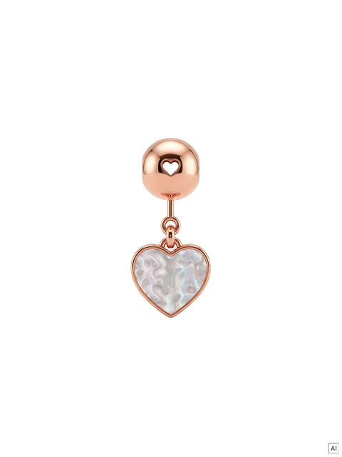 LEI Ocean Heart Charm