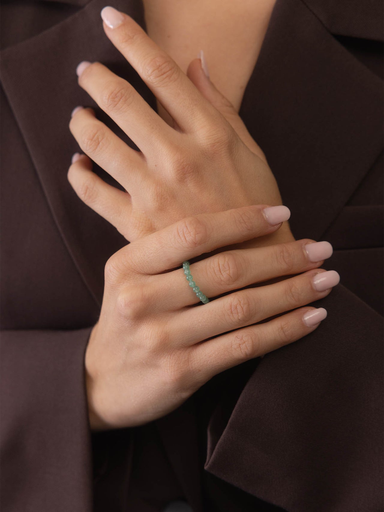 Aventurine Anxiety Ring