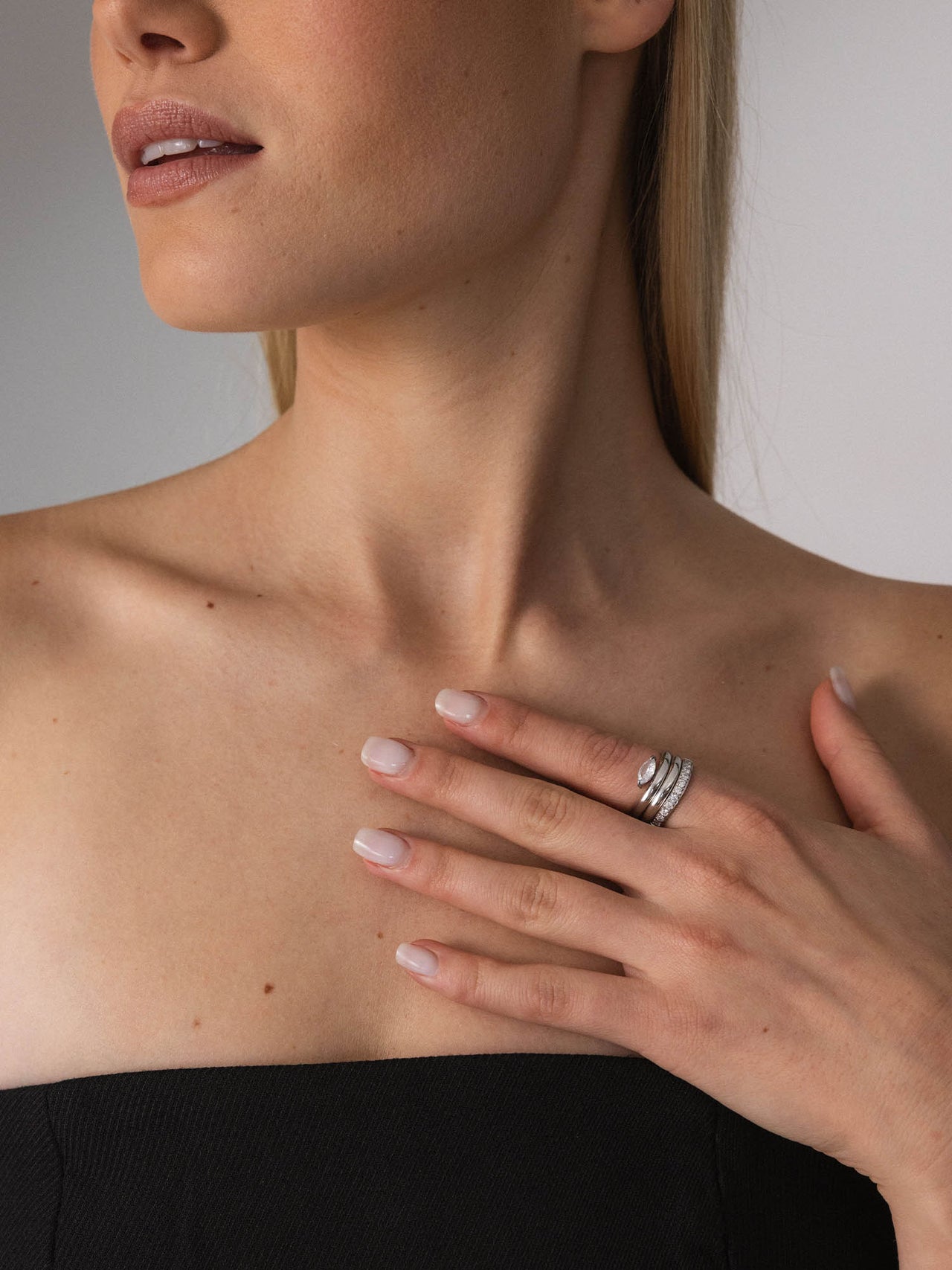 Lumi Trio Ring Set