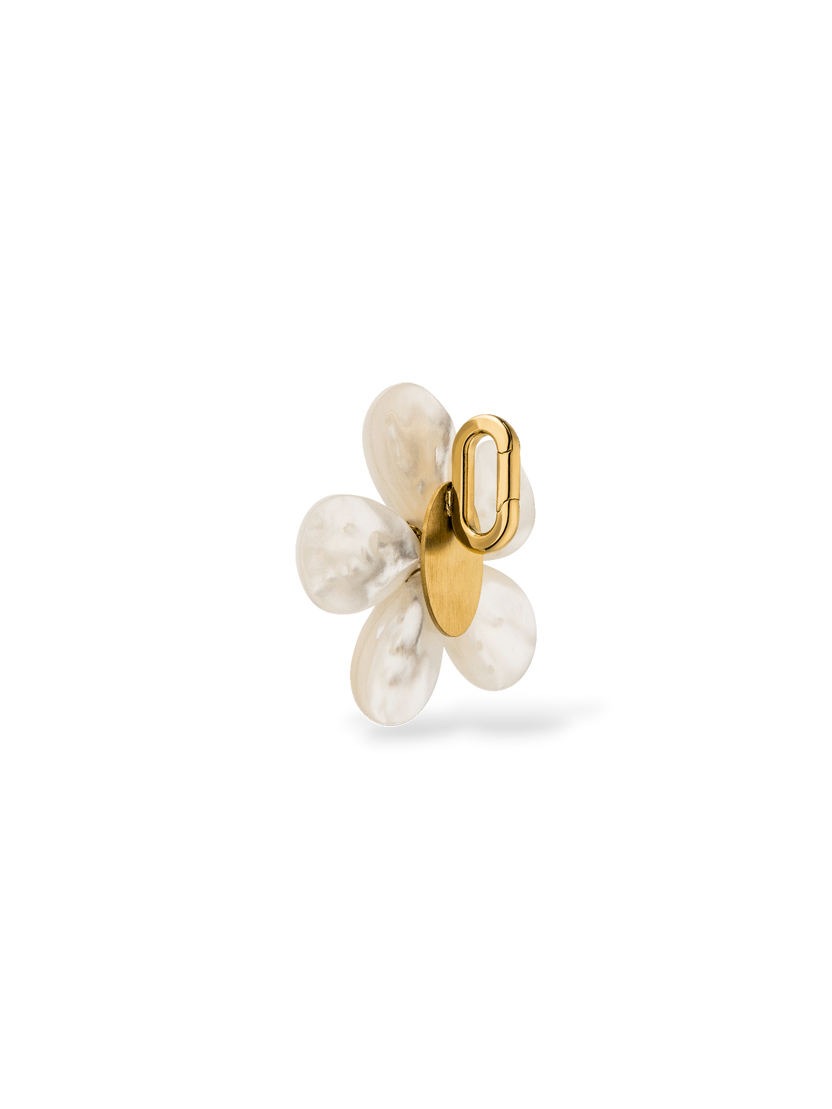 Pearly Flower Charm