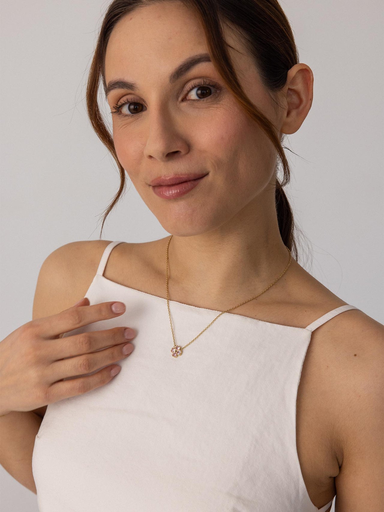 Cuore Rosé Kette