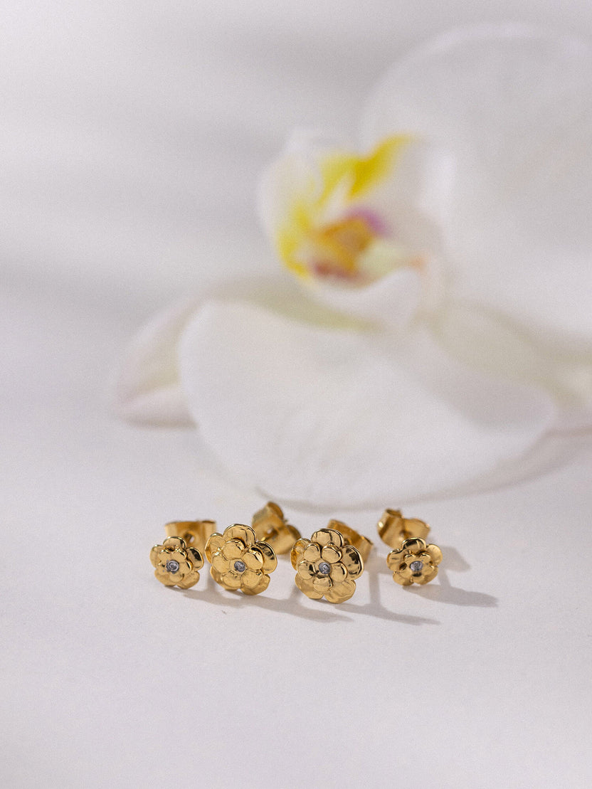 Flower Ohrringe Set