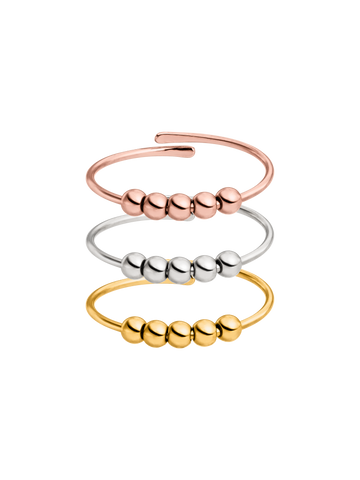 New Generation Anxiety Ring 3er Set