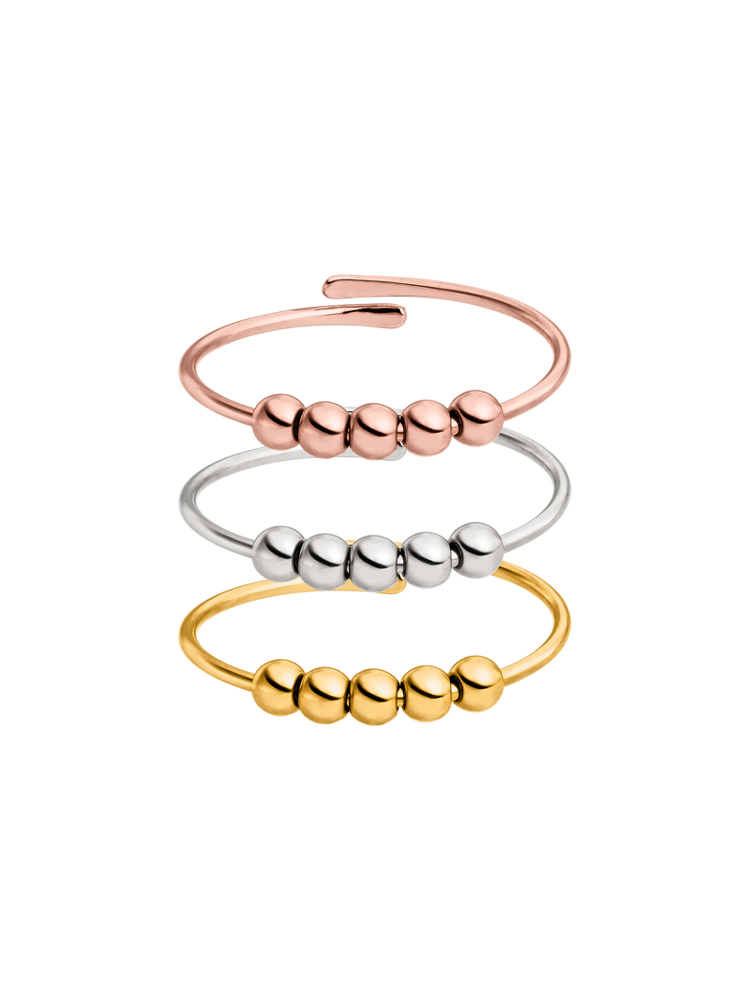 New Generation Anxiety Ring 3er Set