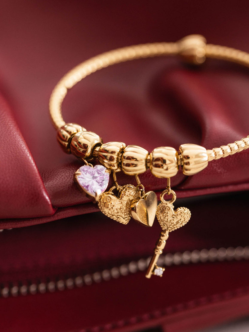 LEI Vintage Herz Charm