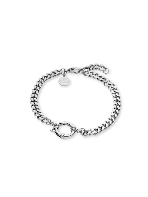Curb Chain Charm Armband