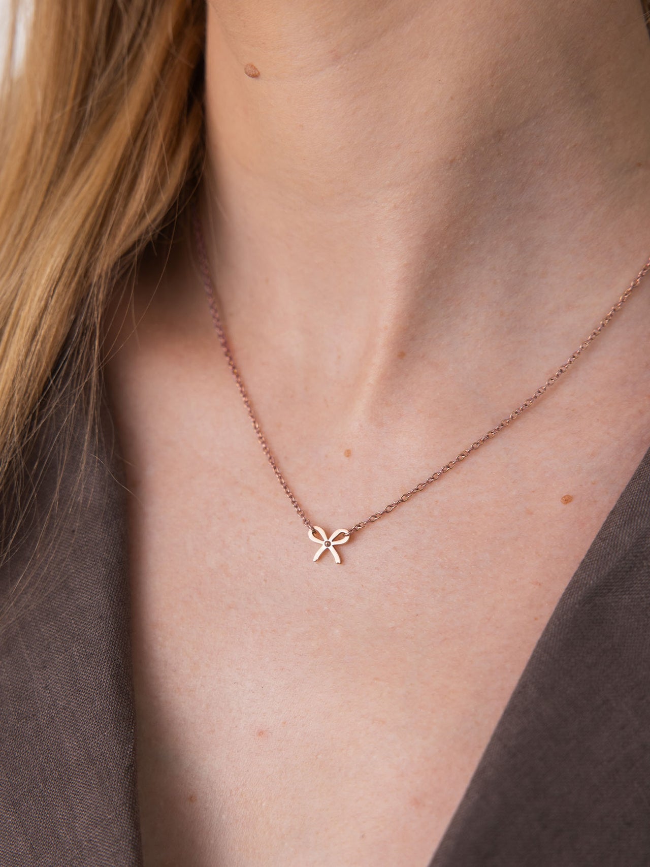 Bow Necklace