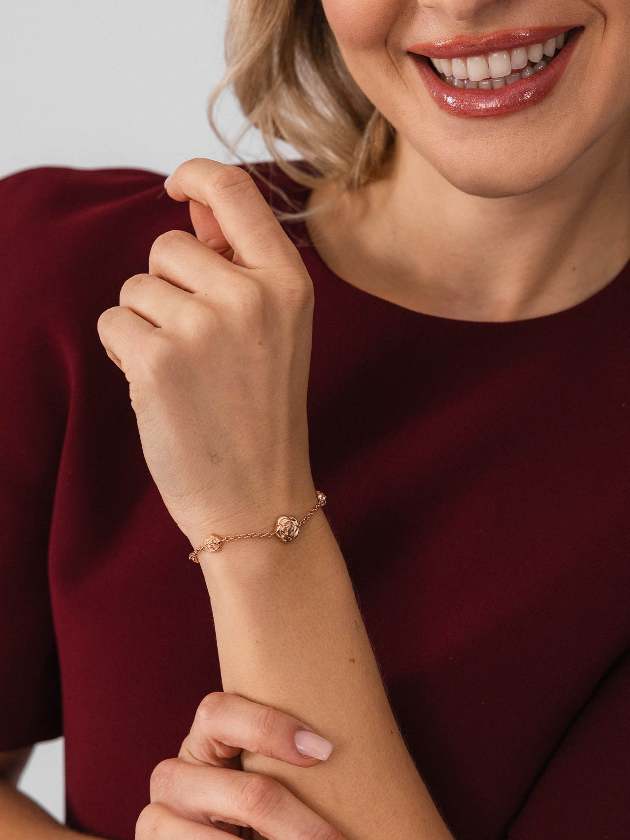 Velvet Rose Armband