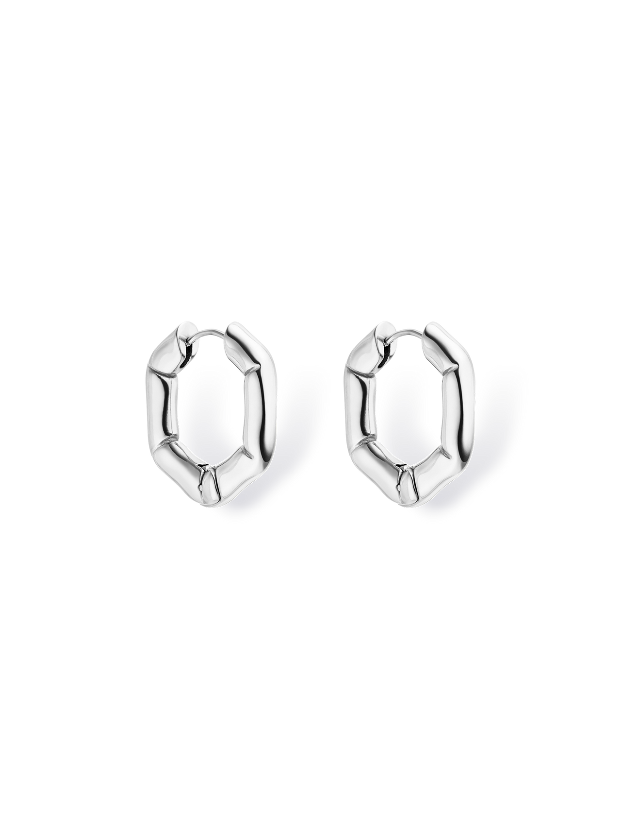 Hexagon Earrings