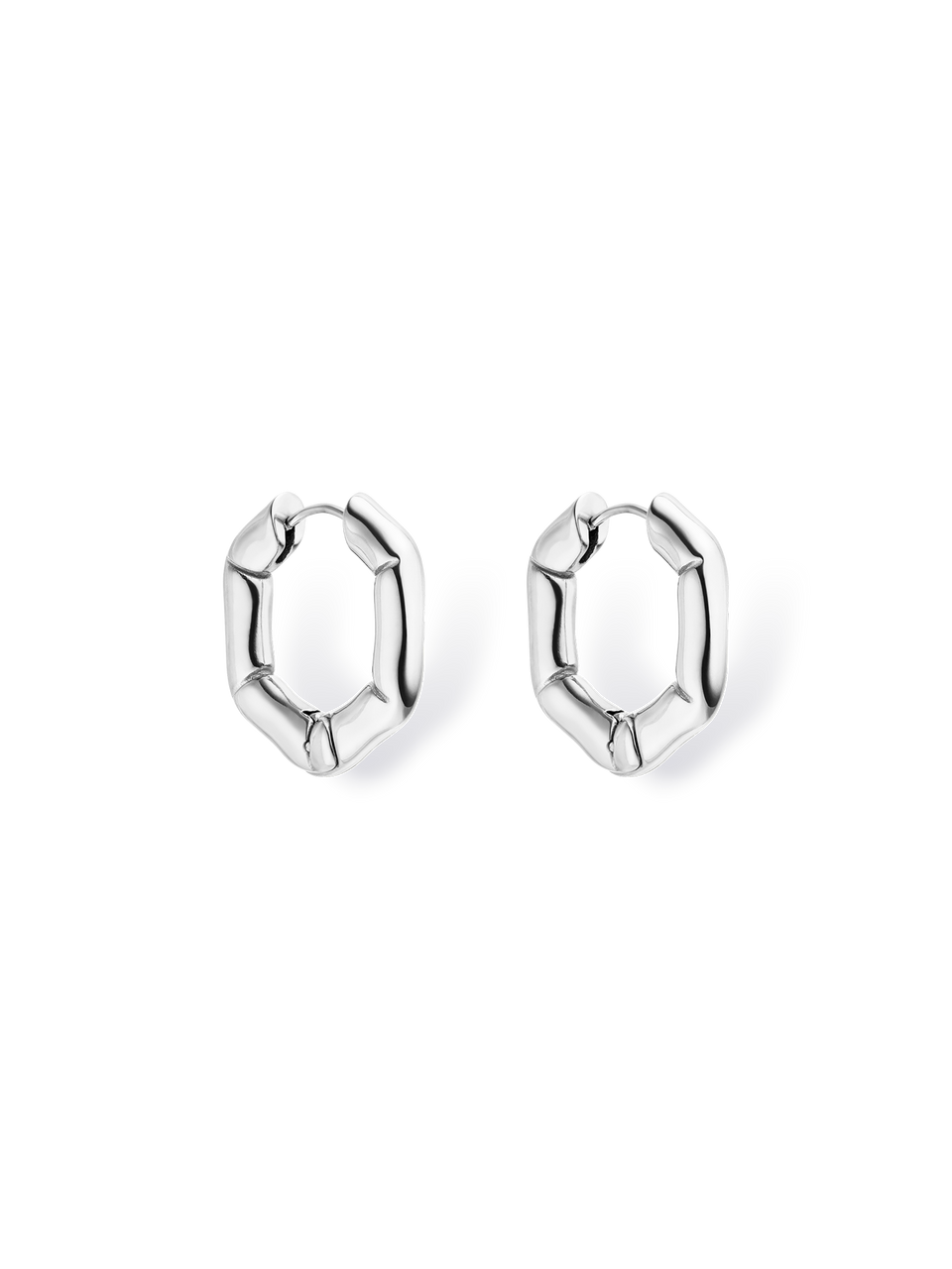 Hexagon Earrings