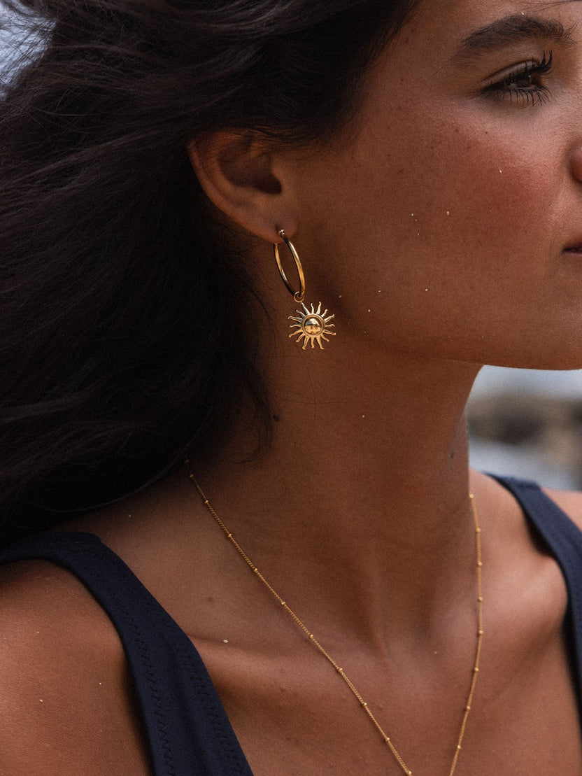 Earrings Sun
