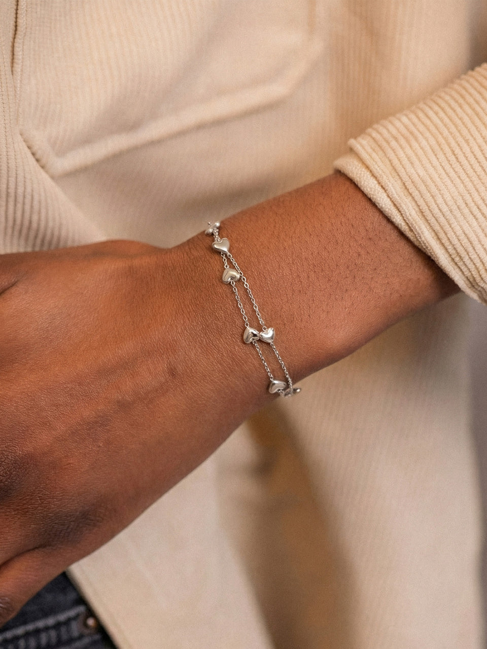 Alohi Heart Armband