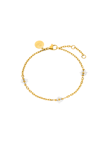 Linen Blossom Anklet