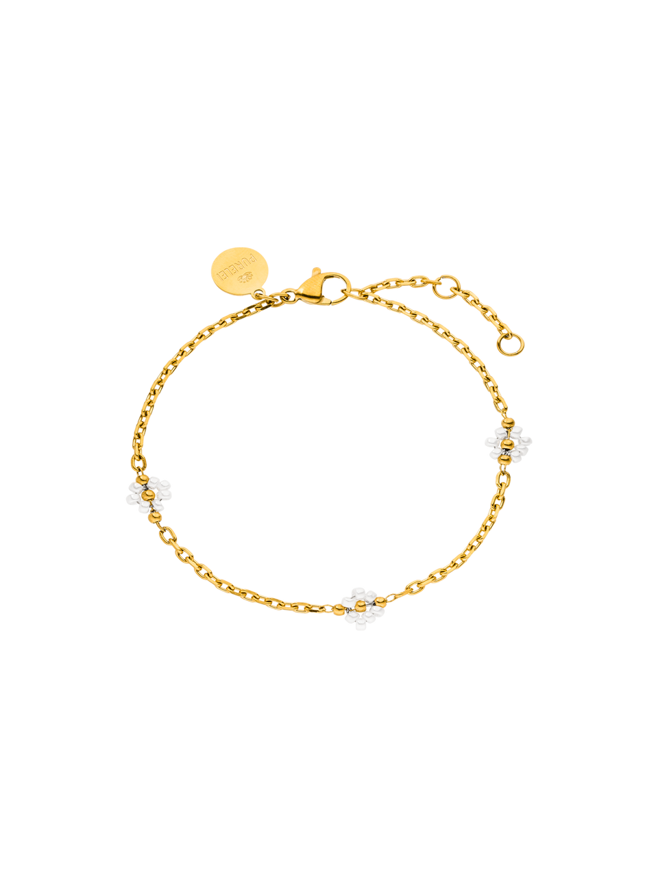 Linen Blossom Anklet